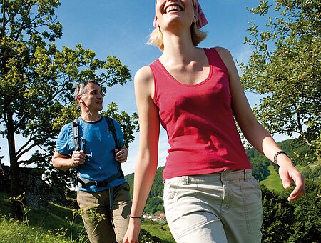 Auf Wandertour im Naturpark Altmühltal