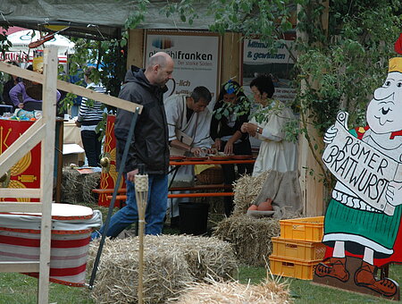 Römer-Bratwurst am SeenLandMarkt