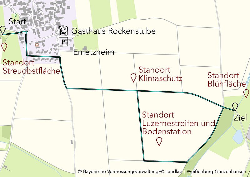 Karte Aktionstag Klima-Landwirtschaft