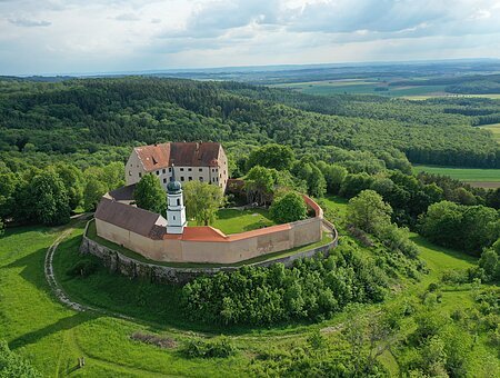 Luftaufnahme Schloss Spielberg