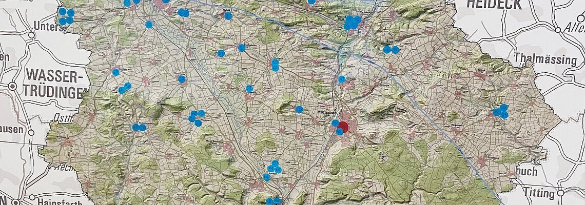 Wo findet Engagement im Landkreis statt